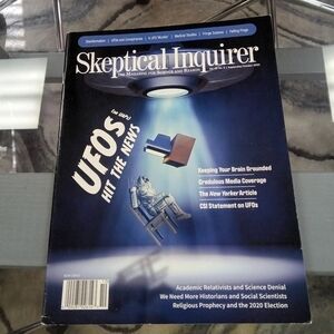 Skeptical Inquirer Magazine Sept Oct 2021 UFOs